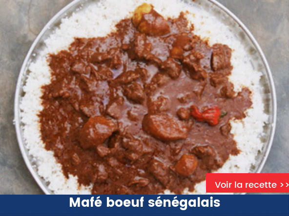 Mafé boeuf sénégalais